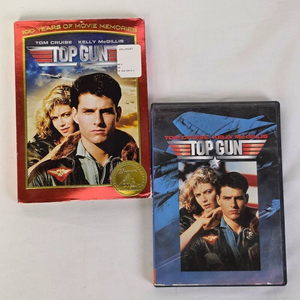 Top Gun DVD Paramount 100 Years Red Border Edition